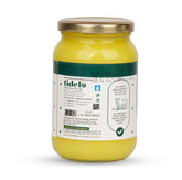 100% Natural Bilona Cow Ghee By Fidelo | Naturally Healthy Pure Cow Ghee Good For Frying | (500ml) 16.9 Ounce